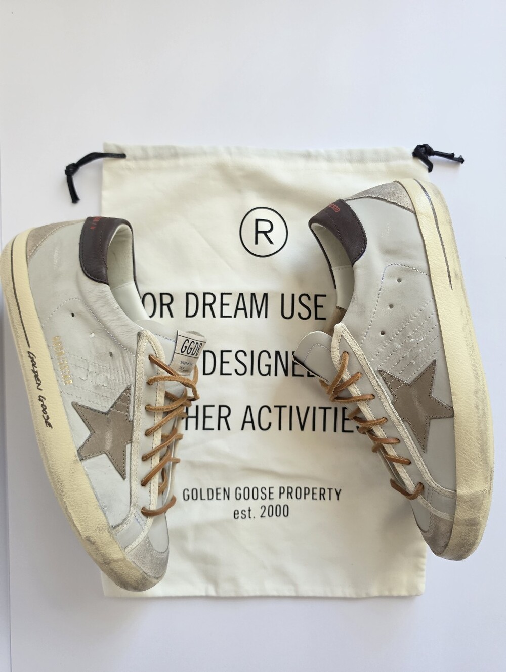 Mens Golden Goose Super Star Sneakers